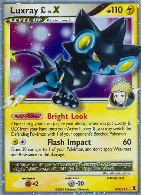 Luxray GL LV.X (Stephen Silvestro) (109) — Rising Rivals