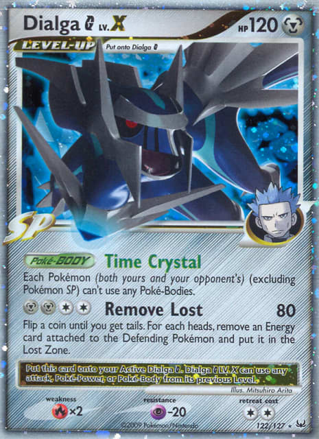 Dialga G LV.X (Holofoil) (122) — Platinum