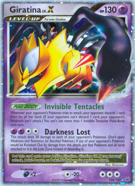 Giratina LV.X (Holofoil) (124) — Platinum