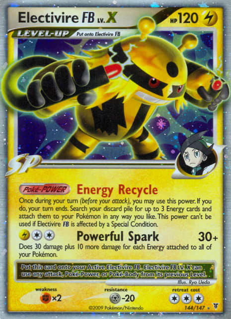Electivire FB LV.X (Holofoil) (144) — Supreme Victors