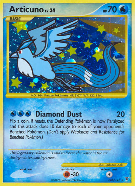 Articuno (Holofoil) (148) — Supreme Victors