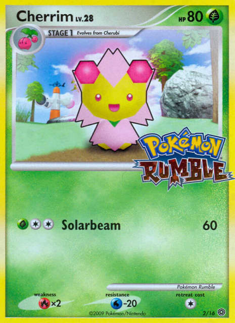Cherrim (2) — Pokémon Rumble