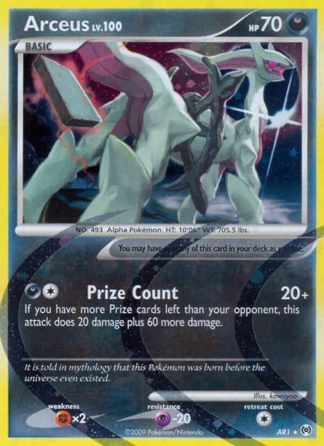 Arceus (Holofoil) (AR1) — Arceus