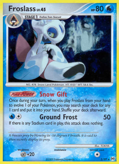 Froslass (Reverse Holofoil) (2) — Arceus