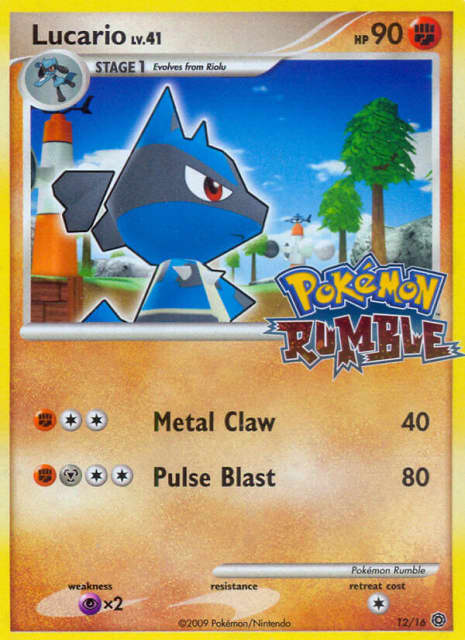 Lucario (12) — Pokémon Rumble