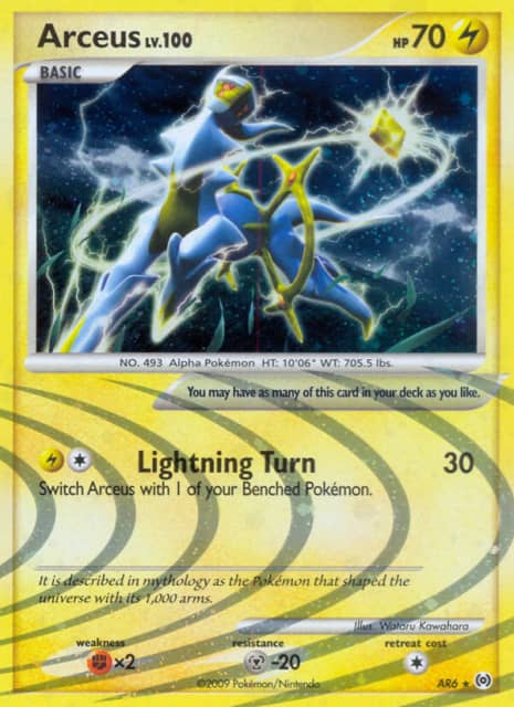 Arceus (Holofoil) (AR6) — Arceus