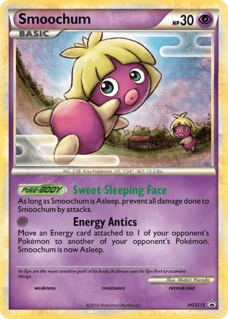 Smoochum (Holofoil) (HGSS13) — HGSS Black Star Promos