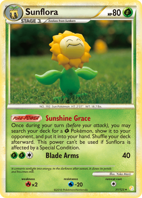 Sunflora (31) — HeartGold & SoulSilver