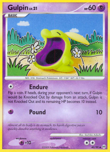 Gulpin (40) — Arceus