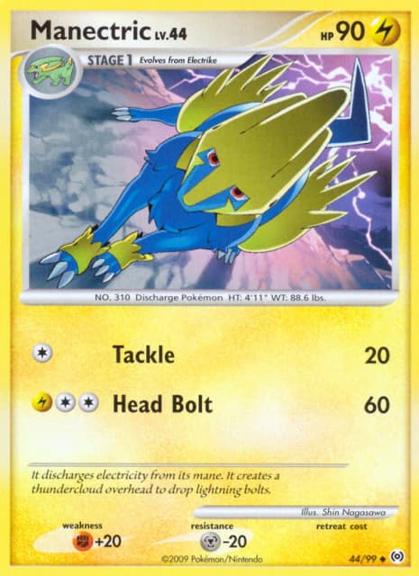 Manectric (Reverse Holofoil) (44) — Arceus