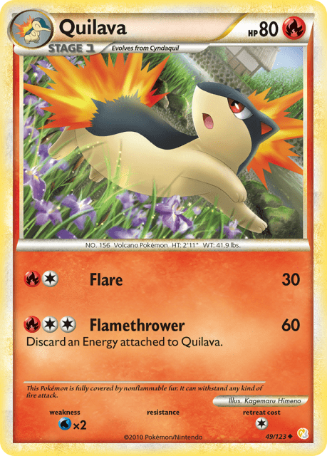 Quilava (49) — HeartGold & SoulSilver
