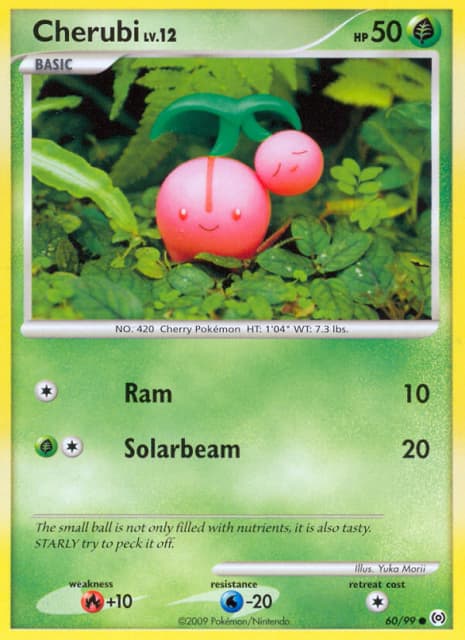 Cherubi (Reverse Holofoil) (60) — Arceus