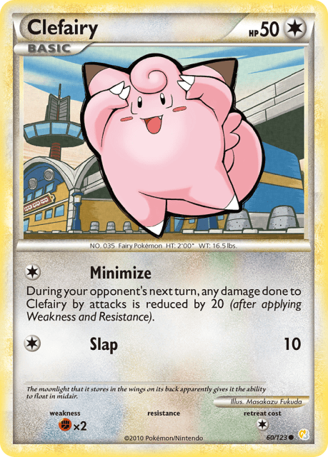 Clefairy (Reverse Holofoil) (60) — HeartGold & SoulSilver