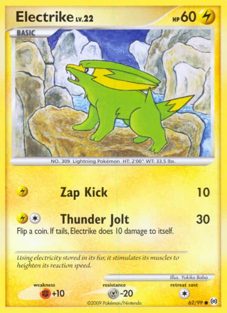 Electrike (Reverse Holofoil) (62) — Arceus