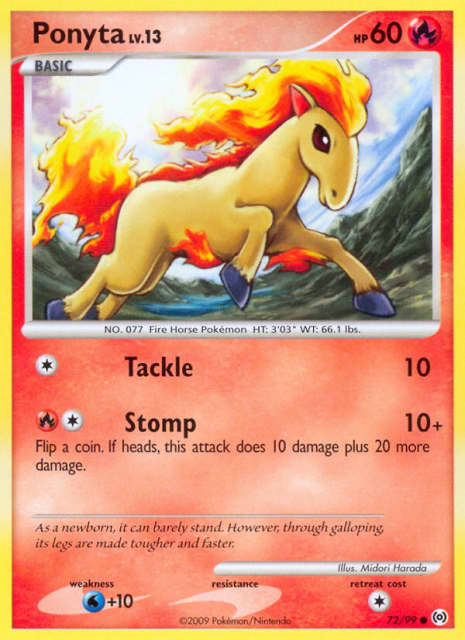 Ponyta (72) — Arceus