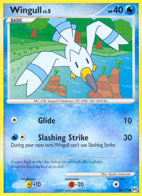 Wingull (80) — Arceus