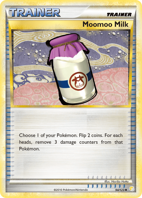 Moomoo Milk (Reverse Holofoil) (94) — HeartGold & SoulSilver