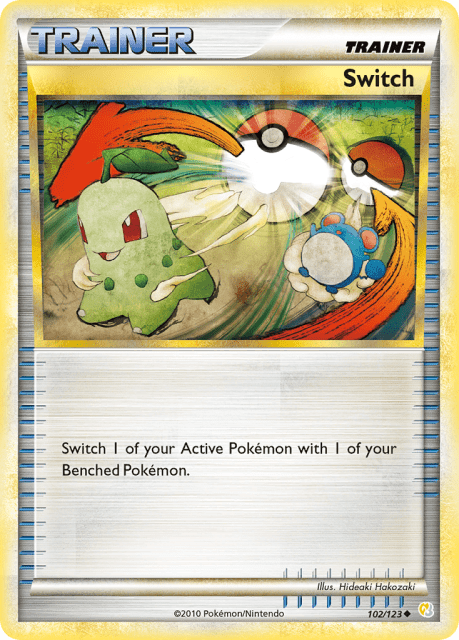 Switch (Reverse Holofoil) (102) — HeartGold & SoulSilver