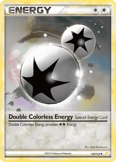 Double Colorless Energy (Michael Pramawat) (103) — HeartGold & SoulSilver