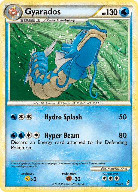 Gyarados (Holofoil) (7) — Call of Legends