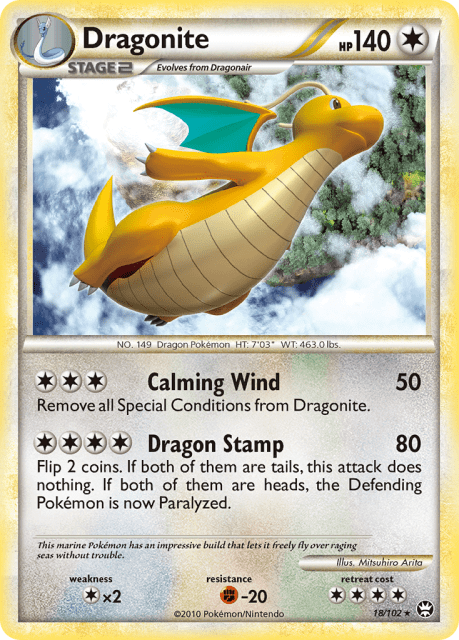 Dragonite (18) — HS—Triumphant