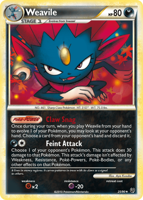 Weavile (25) — HS—Undaunted