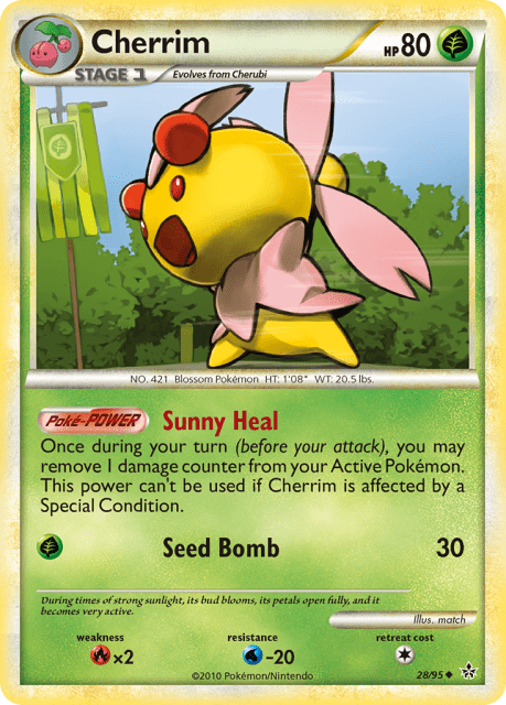 Cherrim (28) — HS—Unleashed