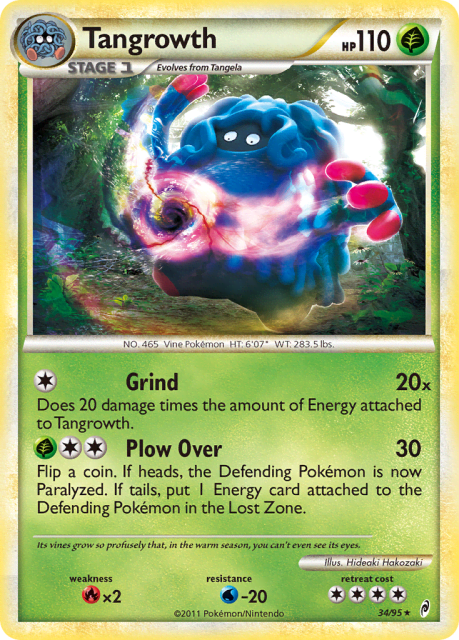 Tangrowth (34) — Call of Legends