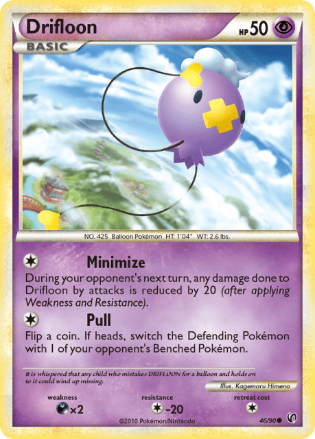 Drifloon (Reverse Holofoil) (46) — HS—Undaunted