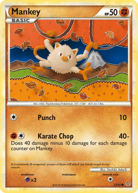 Mankey (53) — HS—Unleashed