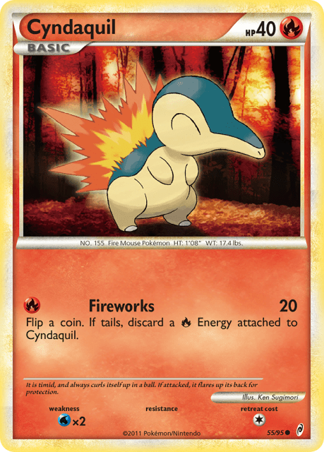 Cyndaquil (55) — Call of Legends