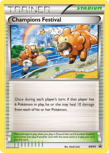Champions Festival (Top16 Stamp) (BW95) — BW Black Star Promos