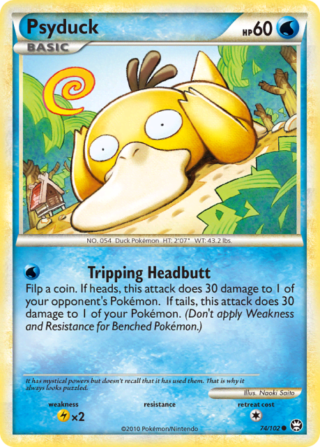Psyduck (74) — HS—Triumphant