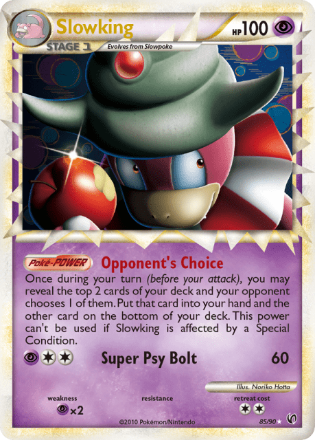 Slowking (Holofoil) (85) — HS—Undaunted
