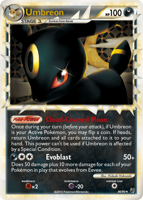 Umbreon (Holofoil) (86) — HS—Undaunted