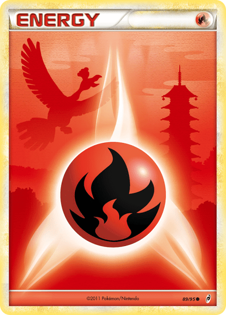 Fire Energy (Holofoil) (89) — Call of Legends