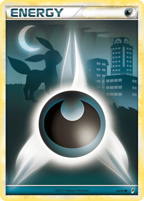 Darkness Energy (Play Pokemon Stamp Holofoil) (94) — Call of Legends