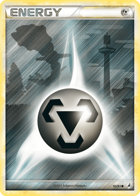 Metal Energy (Play Pokemon Stamp Holofoil) (95) — Call of Legends