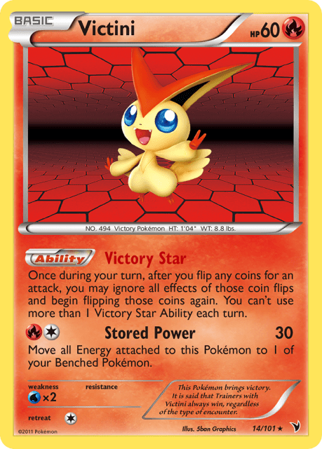 Victini (Holofoil) (14) — Noble Victories