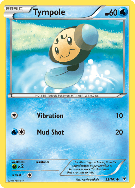 Tympole (Reverse Holofoil) (22) — Noble Victories
