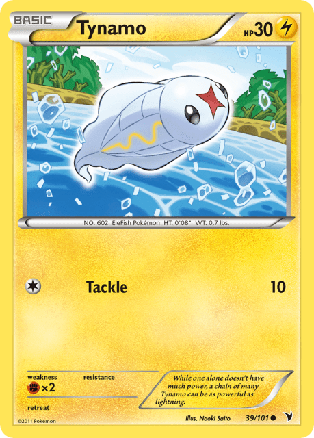 Tynamo (Reverse Holofoil) (39) — Noble Victories