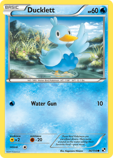 Ducklett (36) — Black & White