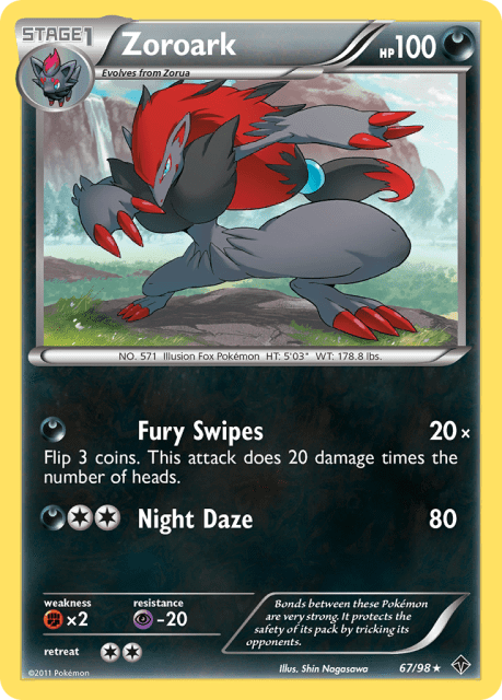 Zoroark (Holofoil) (67) — Emerging Powers