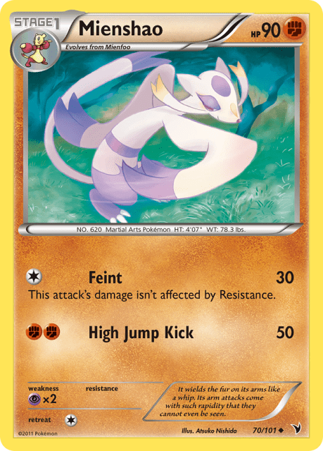 Mienshao (70) — Noble Victories