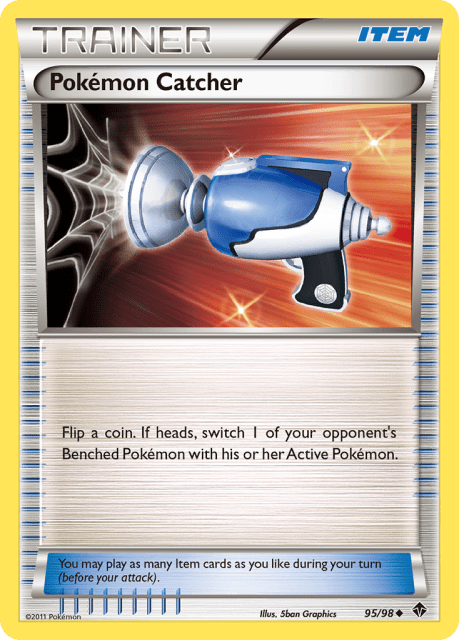 Pokémon Catcher (Reverse Holofoil) (95) — Emerging Powers