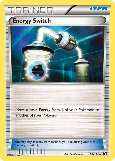 Energy Switch (94) — Black & White