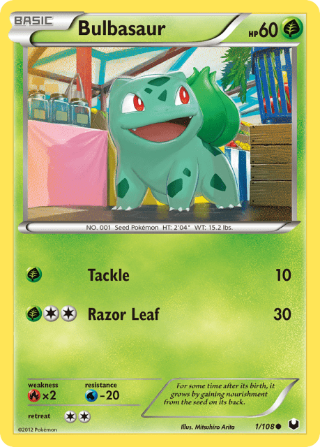 Bulbasaur (Build A Bear Stamp) (1) — Dark Explorers