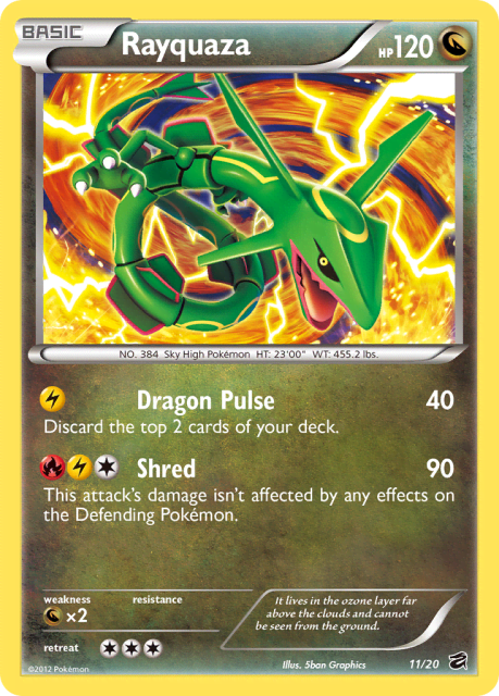 Rayquaza (Expansion Stamp) (11) — Dragon Vault