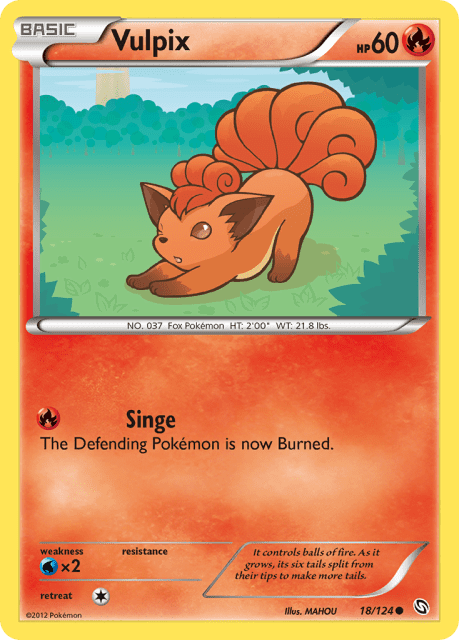 Vulpix (18) — Dragons Exalted