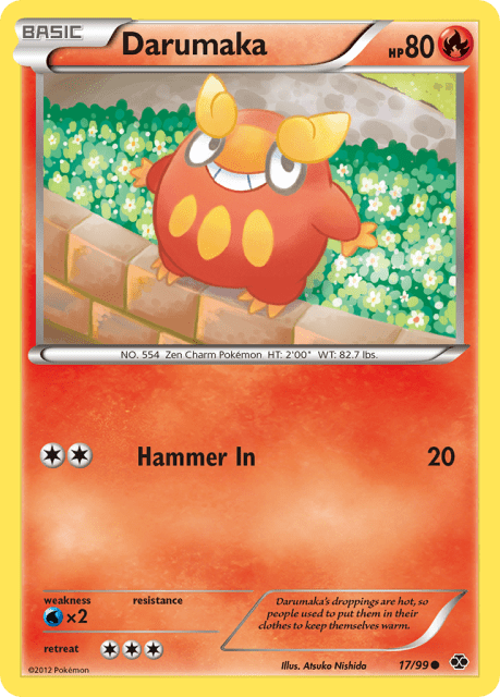 Darumaka (Reverse Holofoil) (17) — Next Destinies